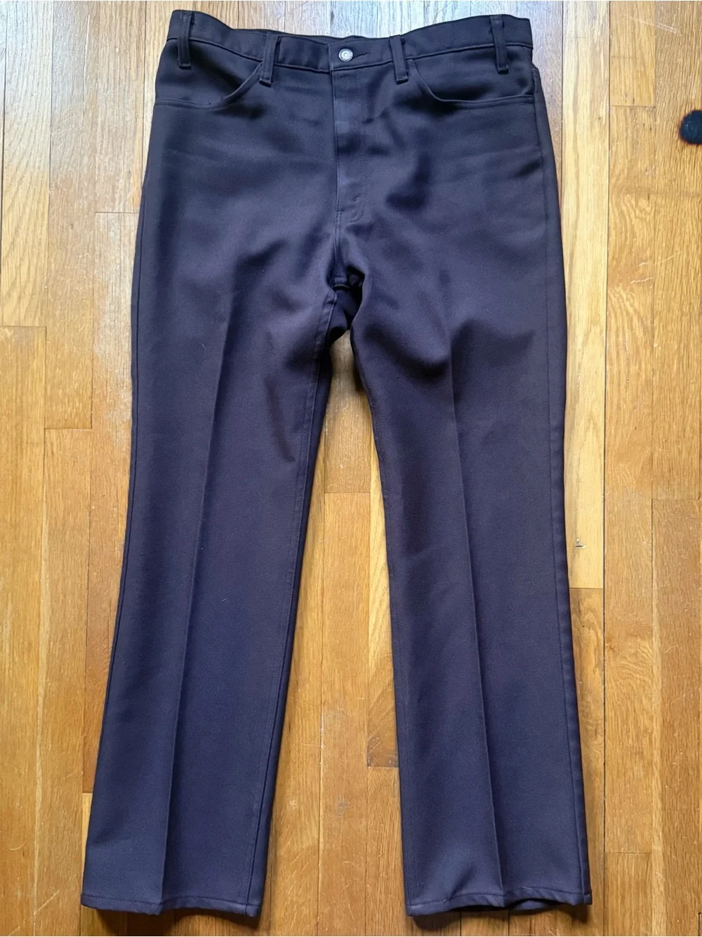Vintage 1991 Levi’s 517 Sta-Prest Bootcut Polyester Western Trousers Pants